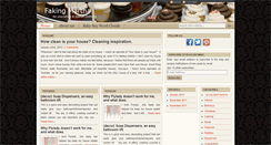 Desktop Screenshot of fakingmartha.com